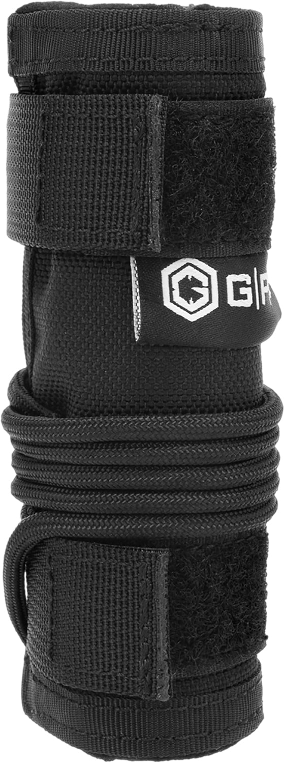 GPS GPST80022LR5B Tactical Suppressor Cover for 22 LR Black 1000D Nylon with Tether Line