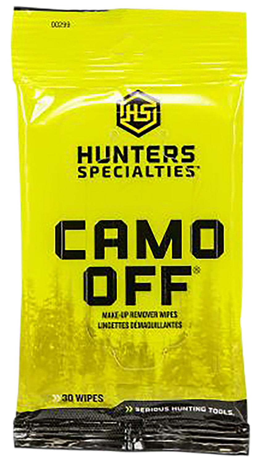 Hunters Specialties HS00299 Camo Off Hunting Makeup Remover 30 Disposable Wipes