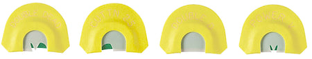 Hunters Specialties HSSTR100143 Fearsome 4 Turkey Diaphragm Call Set 4 Pack