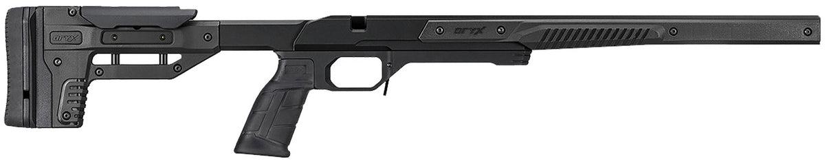 MDT Oryx Sportsman Black Adjustable Aluminum Chassis for Short Action Remington 700 Rifles