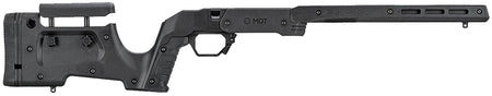 MDT XRS Black 6061 Aluminum & Polymer Chassis with Interchangeable Grips for Ruger American SA