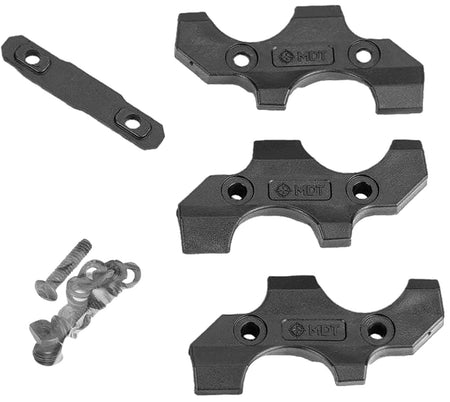 MDT M-LOK Spare Round Holder Black Polymer Adjustable Spacer System 105248BLK