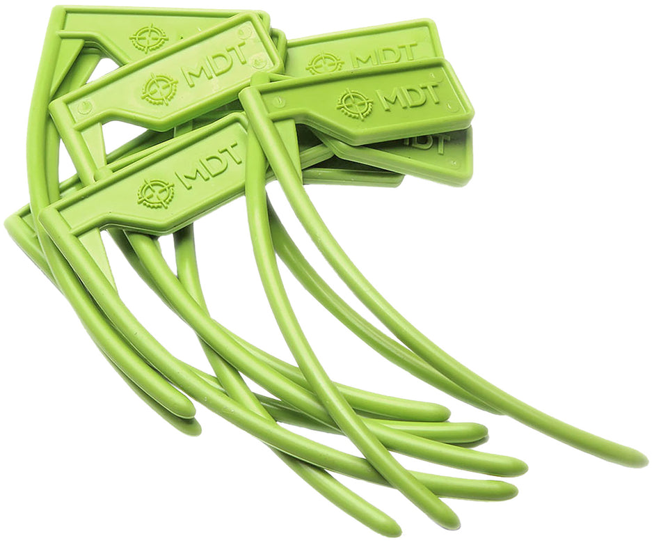 Mdt Sporting Goods Inc 104544GRN Chamber Flag For 22 Cal and Up Black Green 10 Pack