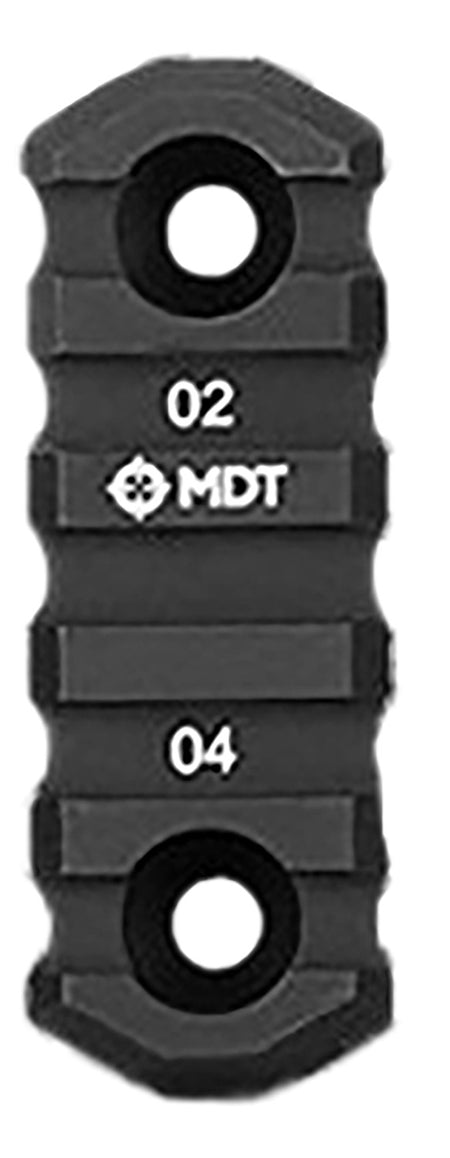 Mdt Sporting Goods Inc 103150BLK M-Lok Picatinny Rail Black Anodized 2.50" Long