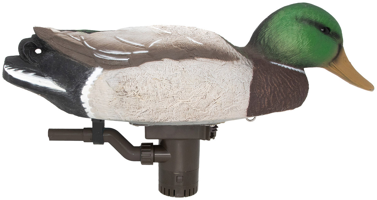 Higdon 54083 Mallard Drake Battleship Swimmer Animated Duck Decoy Multi-Color