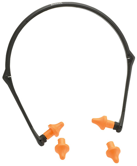 Browning Banded Folding Earplug Set 22dB Noise Reduction Black/Orange