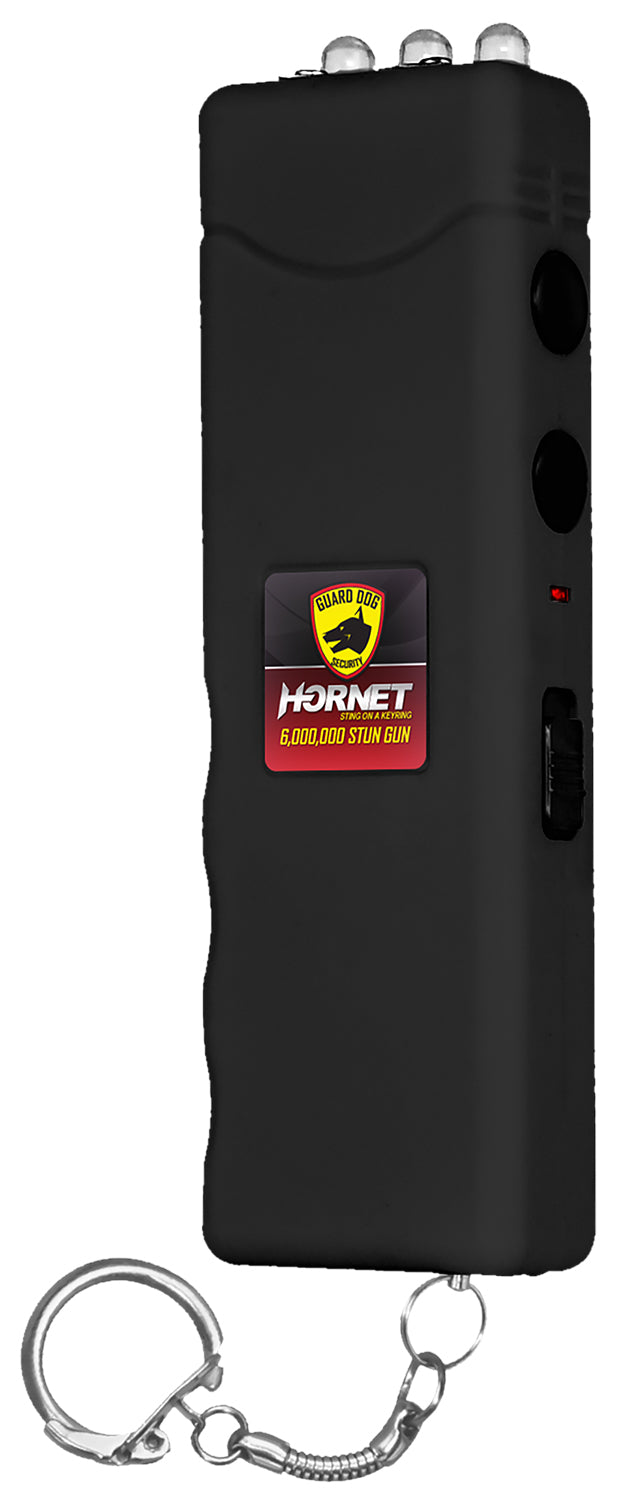Guard Dog Security SGGDH6000BK Hornet Keychain Stun Gun Black with Built-In LED Light
