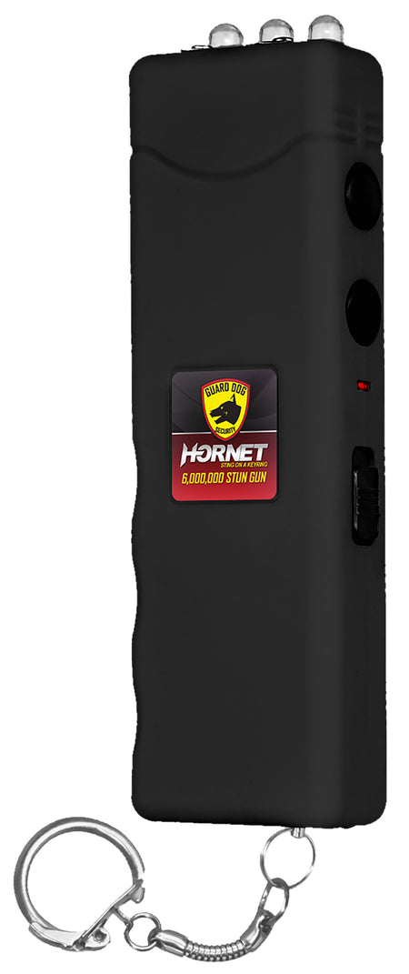 Guard Dog Security SGGDH6000BK Hornet Keychain Stun Gun Black with Built-In LED Light