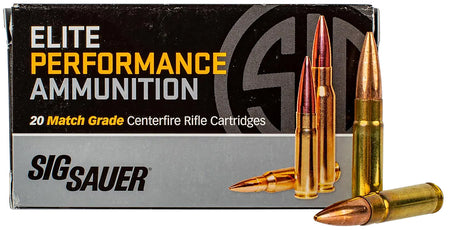 Sig Sauer Subsonic tactical rifle .300 AAC Blackout 194 grain Hollow Point Boat Tail ammunition