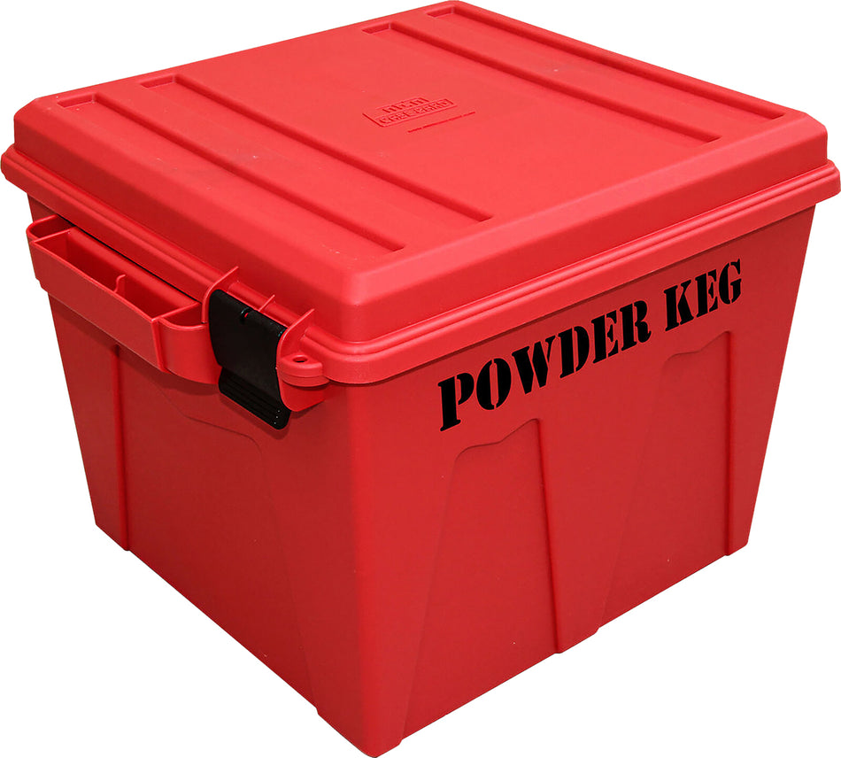 MTM PK12 Powder Keg Red Polypropylene Reloading Storage Box