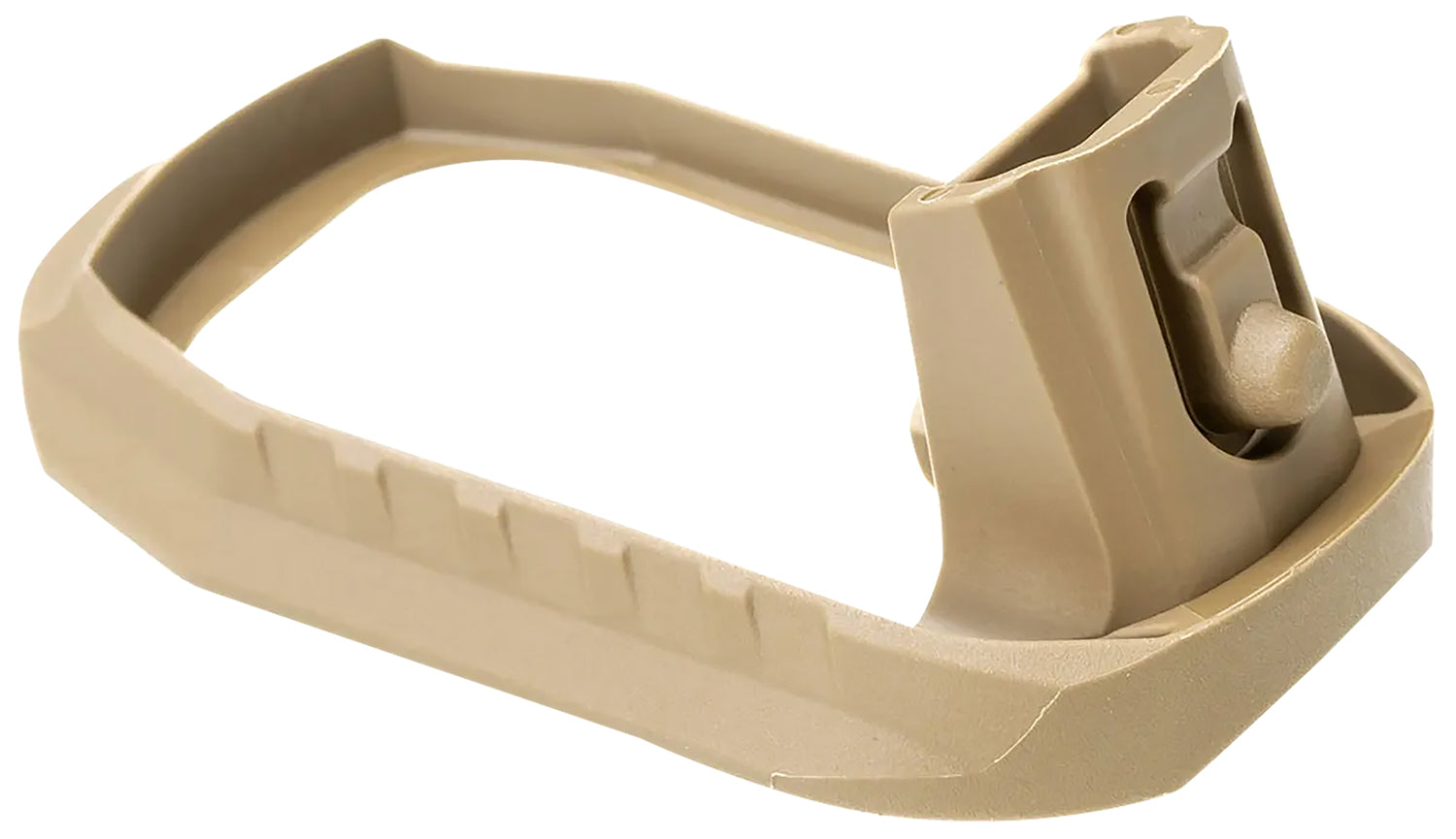 SCT Manufacturing 0210450000IA Screwless Compact Magwell Flat Dark Earth Glock Gen3 19/23/32