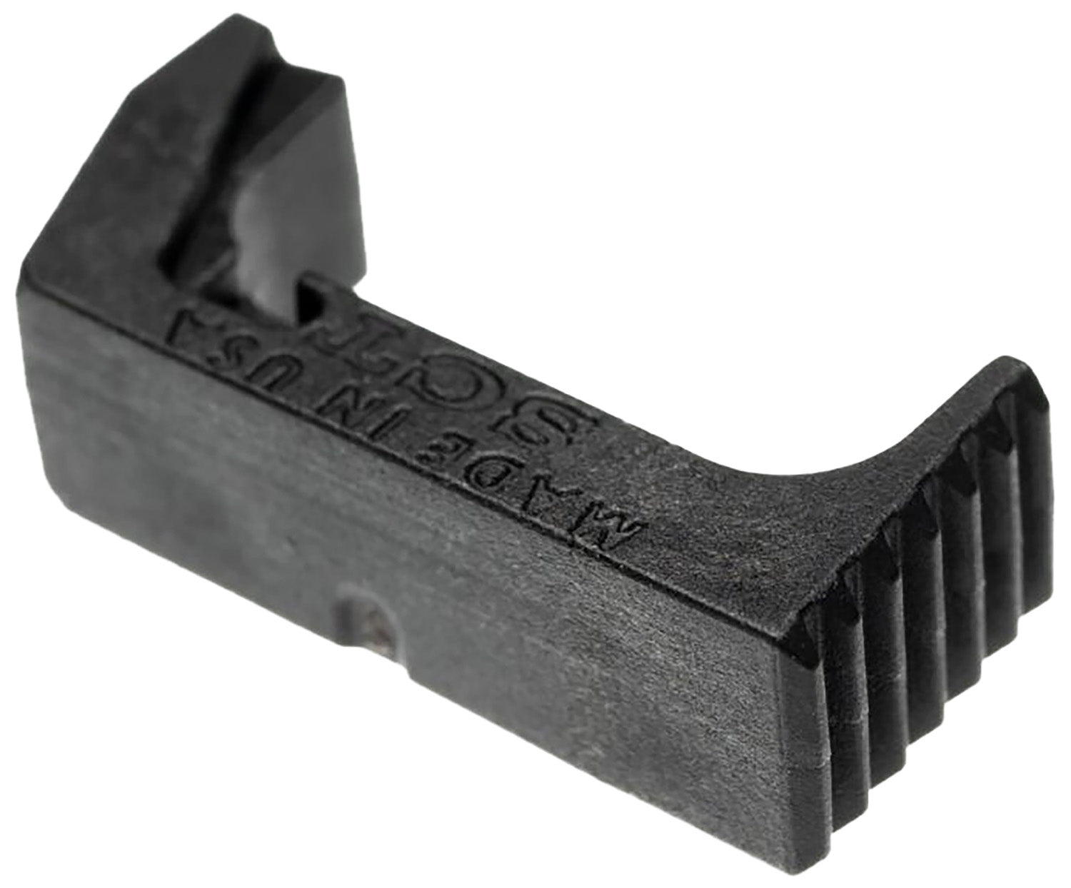 SCT Mfg Sub Compact Magazine Catch Compatible w/ Glock 43X Mags Black Plastic