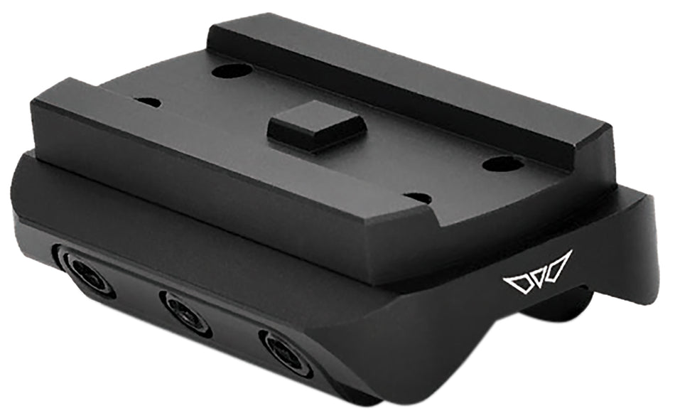 Warne 6111M Mini Red Dot Vented Rib Shotgun Mount Black Anodized - Holosun/Aimpoint/Sig Romeo5/Vortex Crossfire