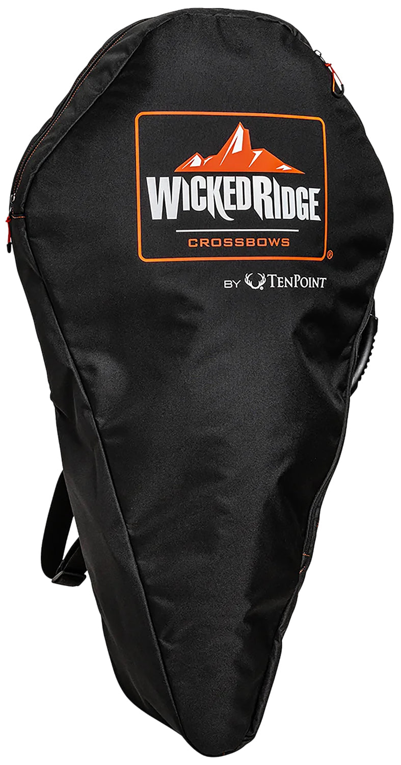 Tenpoint Wicked Ridge Soft Crossbow Case Black Water-Resistant with Padded Backpack Straps