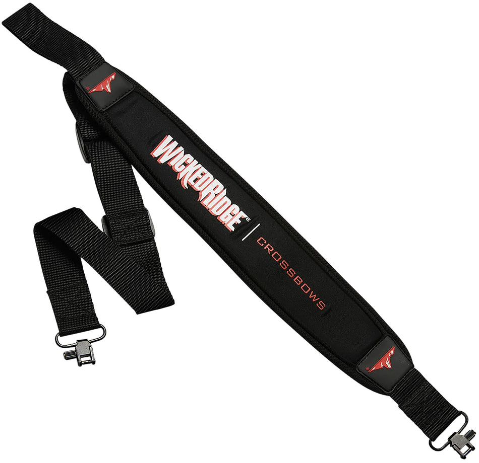 Wicked Ridge WRA004 Neoprene Crossbow Sling with Adjustable Strap Black