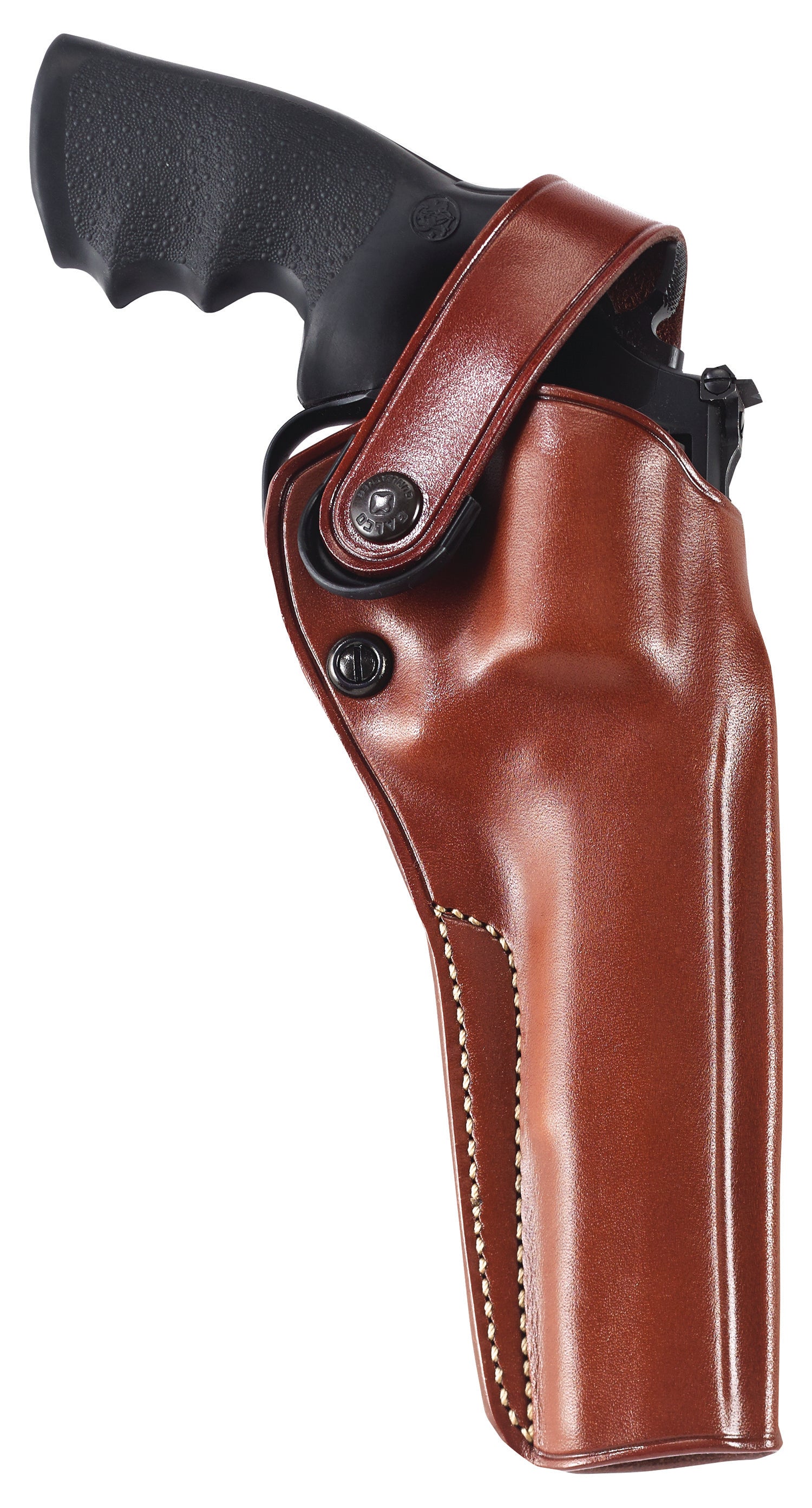 Galco DAO128 DAO OWB Tan Leather Belt Holster Smith & Wesson N Frame Right Hand
