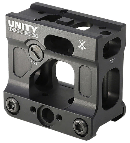 Unity Tactical LLC FAST Micro Mount FSTMICB Matte Black Anodized with BUIS