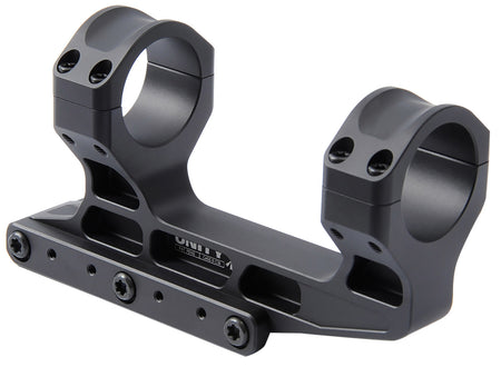 Unity Tactical FAST LPVO Scope Mount with 30mm Rings Black Anodized