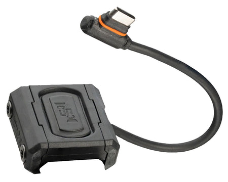 Unity Tactical ModButton Lite Single Lead Black 7in USB-C Picatinny Remote Activation Switch