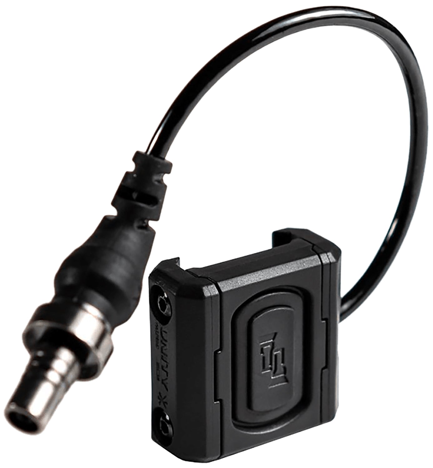 Unity Tactical ModButton Lite Black 4.5in SureFire Compatible Weapon Light Switch