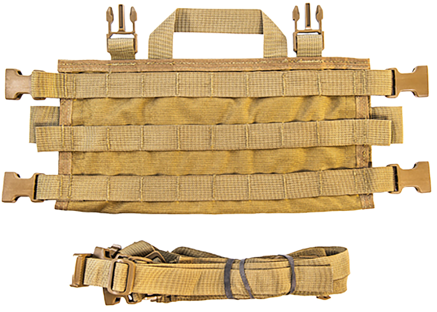 High Speed Gear 40SCR1CB AO Chest Rig Coyote Small H-Harness Included