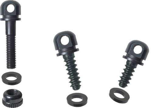 Outdoor Connection BO5 Detachable Swivel Base Set – Black High Carbon Steel, Universal Stock Compatibility