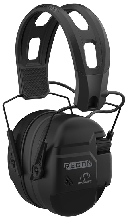 Walker's Recon Digital Electronic Over-the-Head Ear Muff 26 dB Black