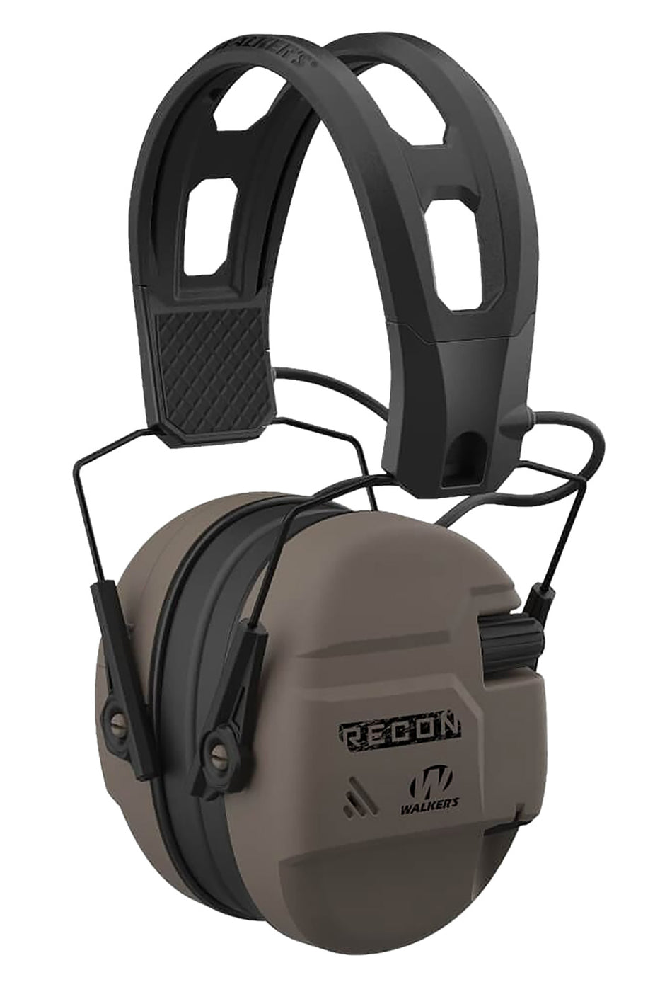 Walker's Recon Digital Over-the-Head Electronic Ear Muff 26 dB Flat Dark Earth