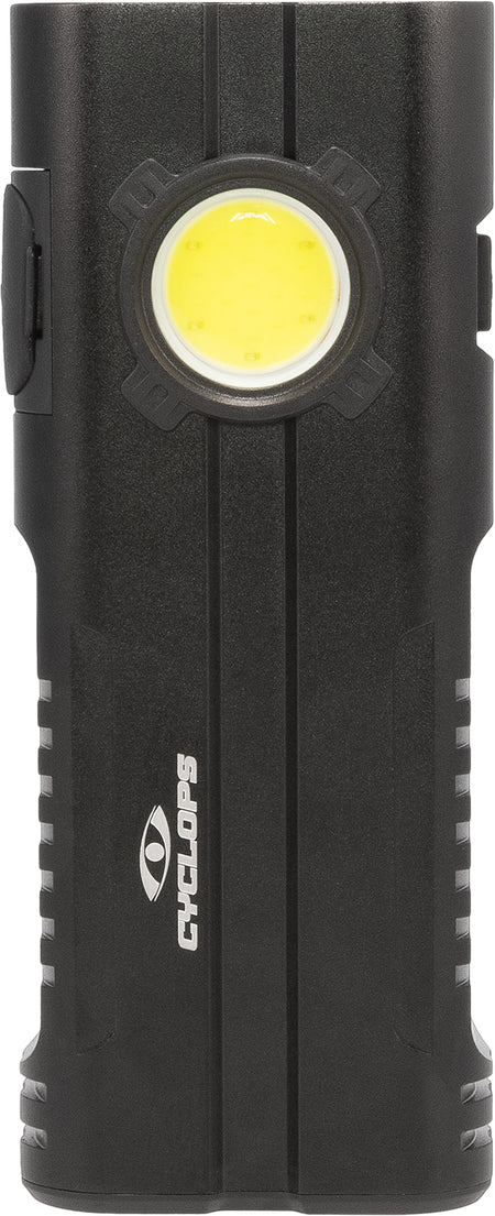 Cyclops ProLight 350 Lumen White/Red LED Work Light Black with Integrated Magnet