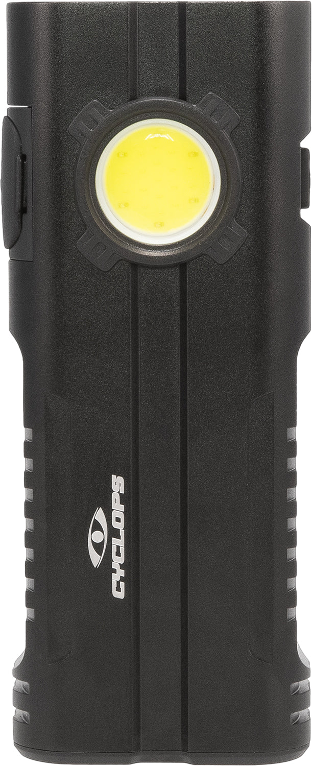 Cyclops ProLight 350 Lumen White/Red LED Work Light Black with Integrated Magnet