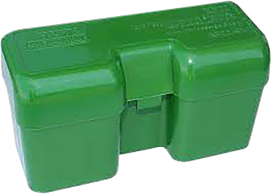 MTM Case-Gard RF22LM10 375 Rem Green Polypropylene Ammo Box Flip-Top 22 Rounds