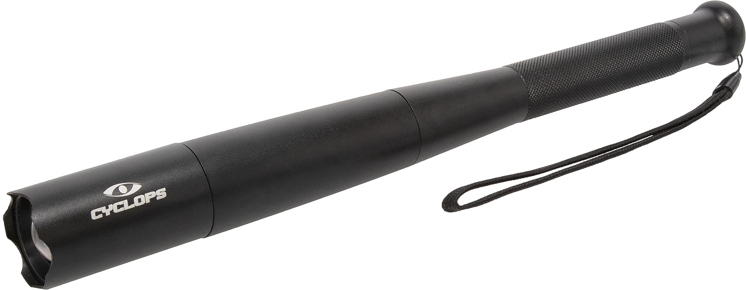 Cyclops Brooklyn CYC-BRKLYN Black 3000 Lumens White LED Adjustable Focus Flashlight