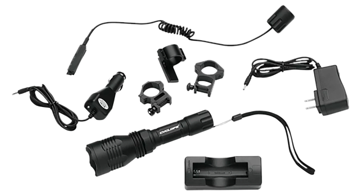 Cyclops Varmint Light CYC-VB250NC 250 Lumens Green LED Black Anodized Rifle Mount