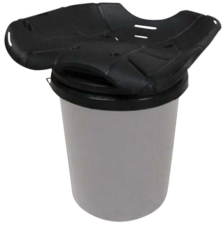 Hawk Ergo 360 Rotating Bucket Top Seat Black HWK3052