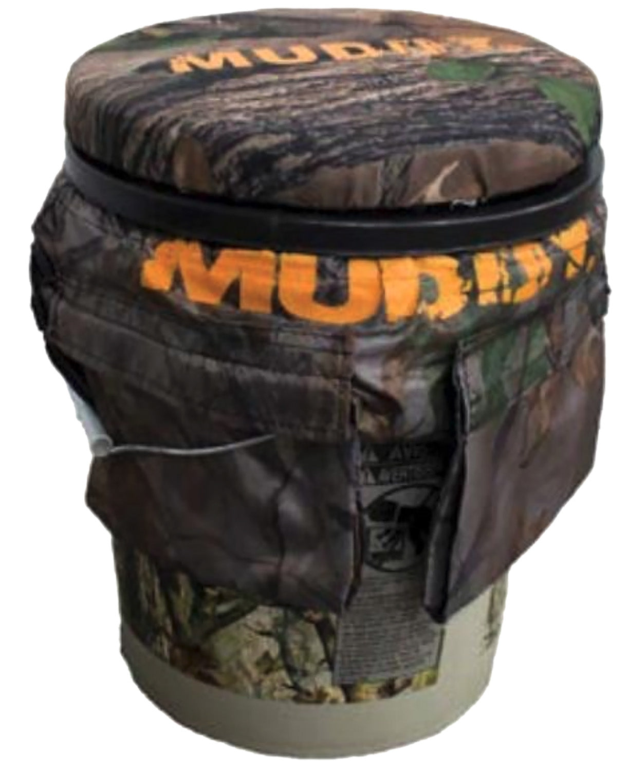 Muddy MUDGS1205 Sportsman's Bucket Seat with Accessory Pouch Black/Camo