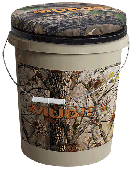 Muddy MUDGS1204 Spin-Top 5-Gallon Bucket Hunting Seat Camo