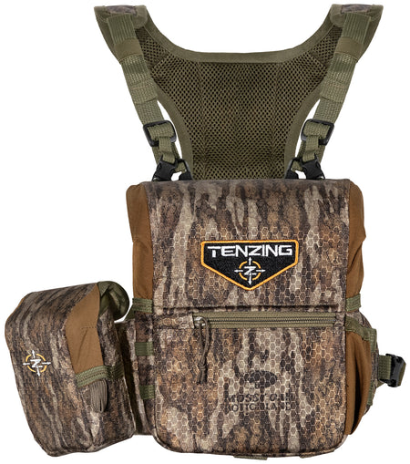 Tenzing Medium Mossy Oak Bottomland Poly Oxford Bino Harness with Molle Webbing
