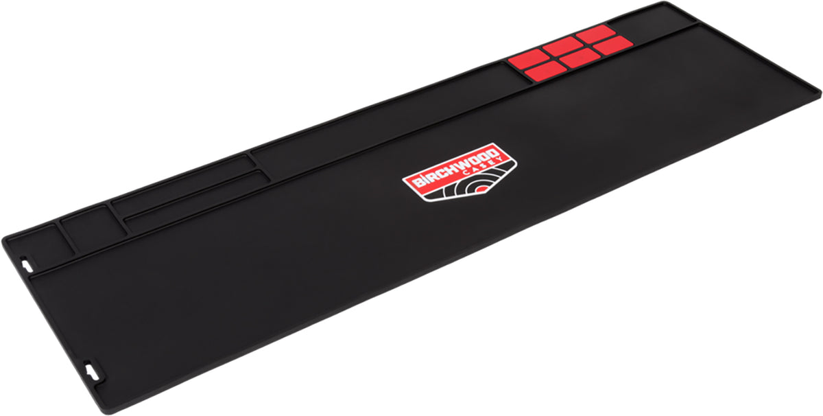 Birchwood Casey Model 30350 Rifle Cleaning Mat 36" x 11" Black/Red Rubber