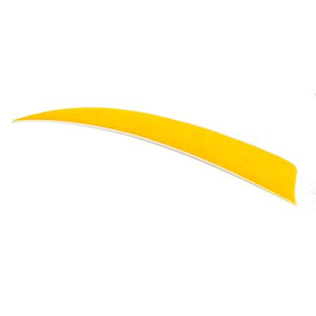 Trueflight 100-Pack Yellow RW 5 in. Shield Cut Arrow Feathers