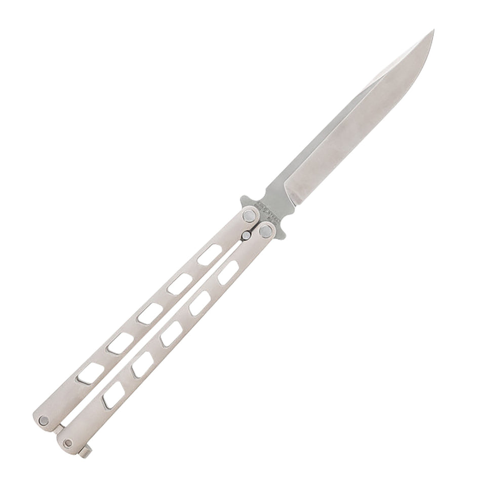 Cold Steel Arc Angel Butterfly Folding Knife 5.45" Clip Point S35VN SS Satin Blade with Aluminum Handle