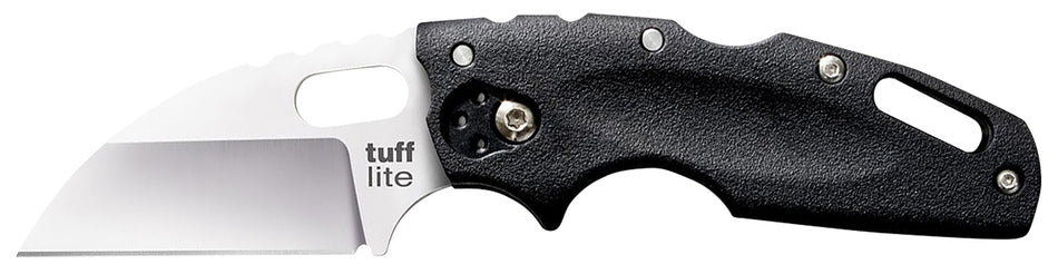 Cold Steel CS20LTZ Tuff Lite Folder 2.50" Sheepsfoot Plain AUS-8A SS Blade, 3.50" Textured Griv-Ex Handle