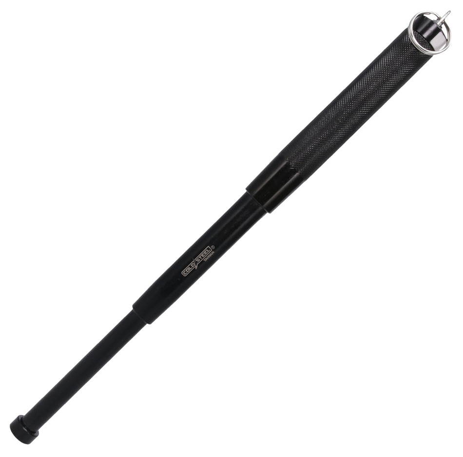 Cold Steel Compact Expandable Defense Baton Black Steel 7-12" Key Chain Included CSBT12