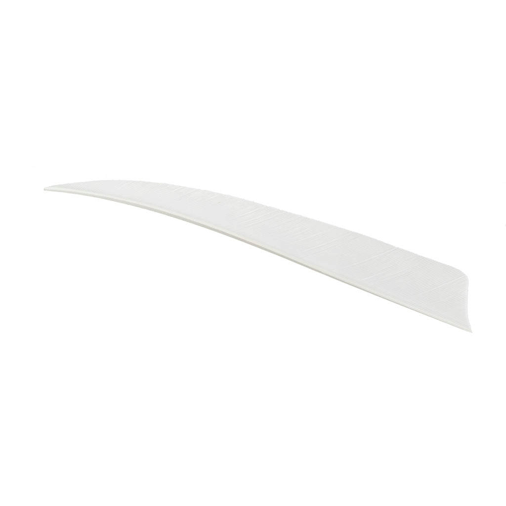 Trueflight 100-Pack White RW 4 in. Shield Cut Arrow Feathers