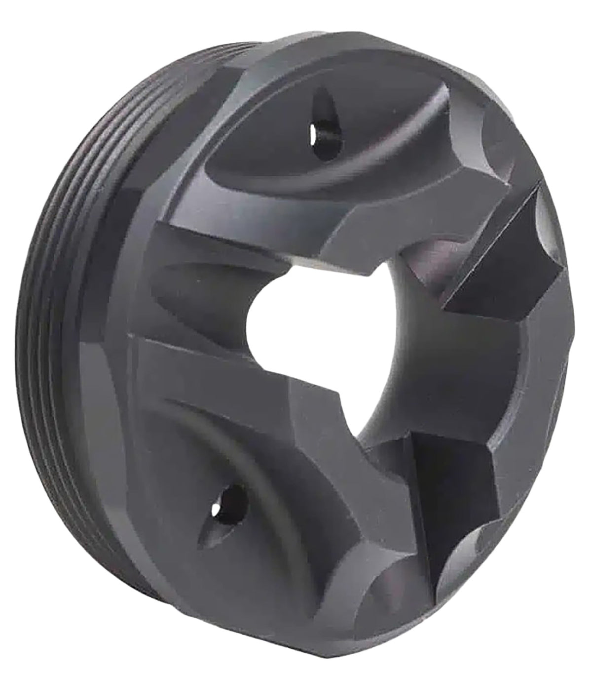 JK Armament JK195LTECFHC Breacher End Cap Flash-Hiding 12GA 195 Suppressor