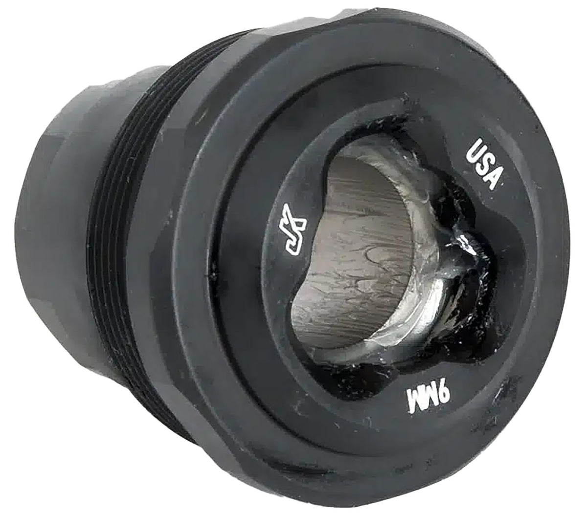 JK Armament 155LT Quick-Attach Tri Lug Mount for HUB-Compatible Suppressors