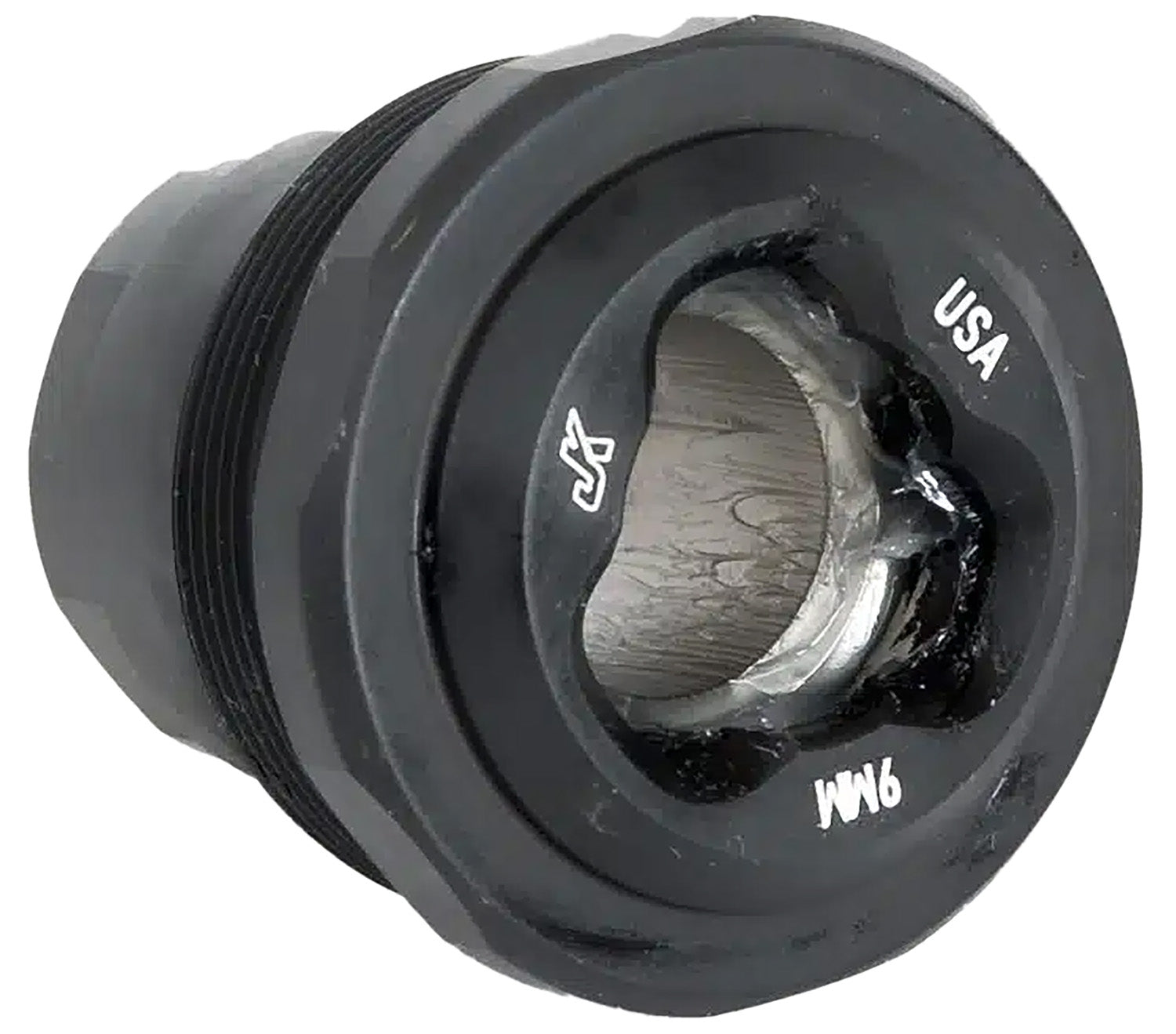 JK Armament 155LT Quick-Attach Tri Lug Mount for HUB-Compatible Suppressors