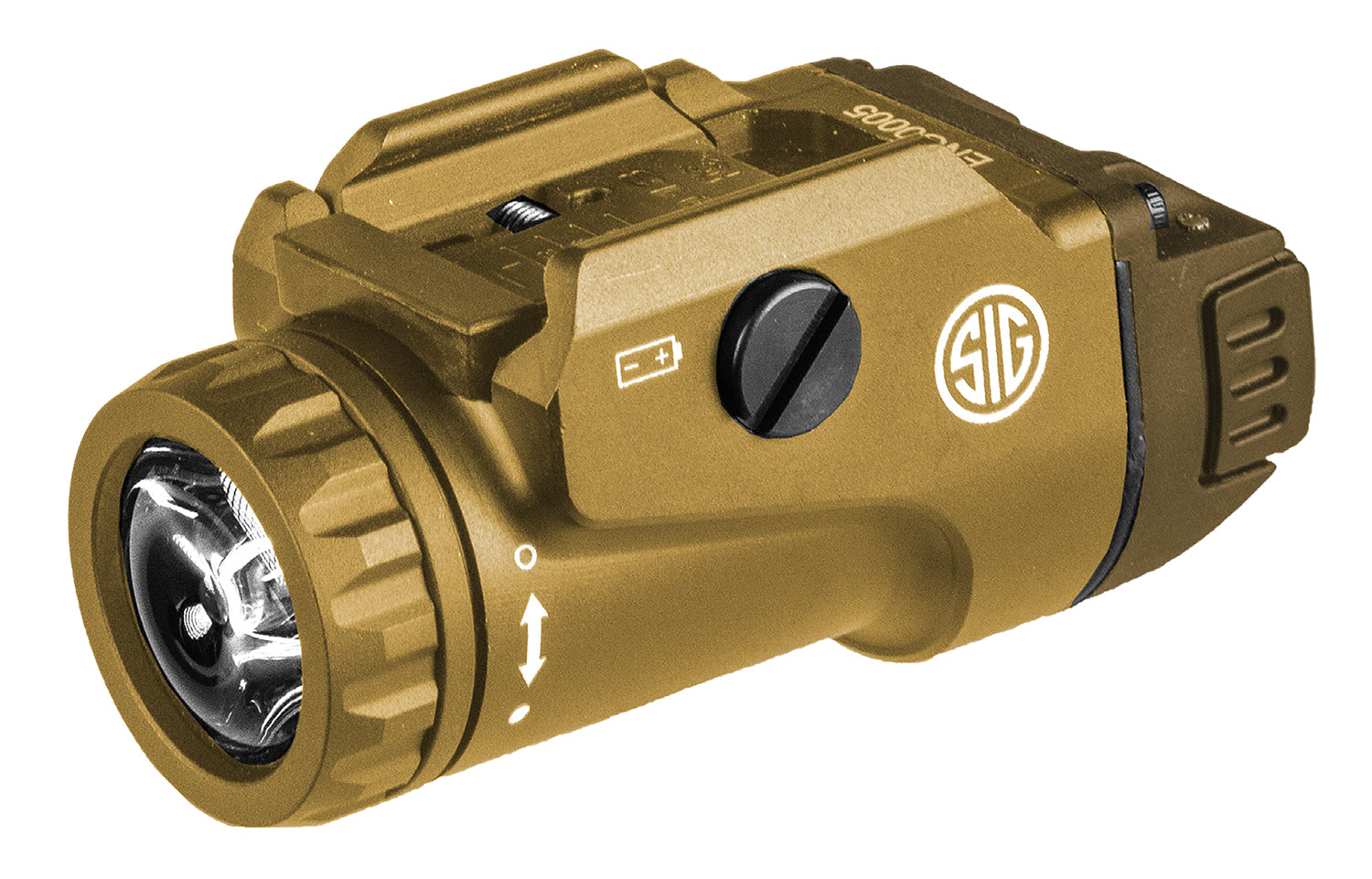 Sig Sauer Foxtrot1X Flat Dark Earth 450-Lumen White LED Rail-Mounted Handgun Light