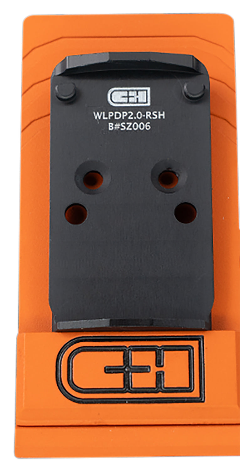 C&H Precision Walther PDP 2.0 Cut Optic Adapter Plate Trijicon/Holosun Pattern Anodized Black
