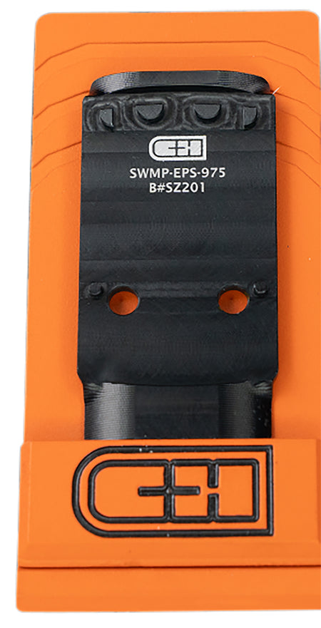 C&H Precision S&W M&P 2.0 CORE Optic Mount Plate for Holosun EPS Pattern Footprint Anodized Black