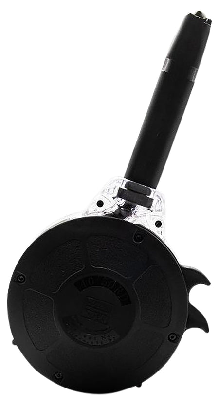 KCI USA KCIMZ028 .40 S&W 50-Round Drum Magazine Compatible w/ Glock 22/23/24/27/35 Black Steel/Polymer